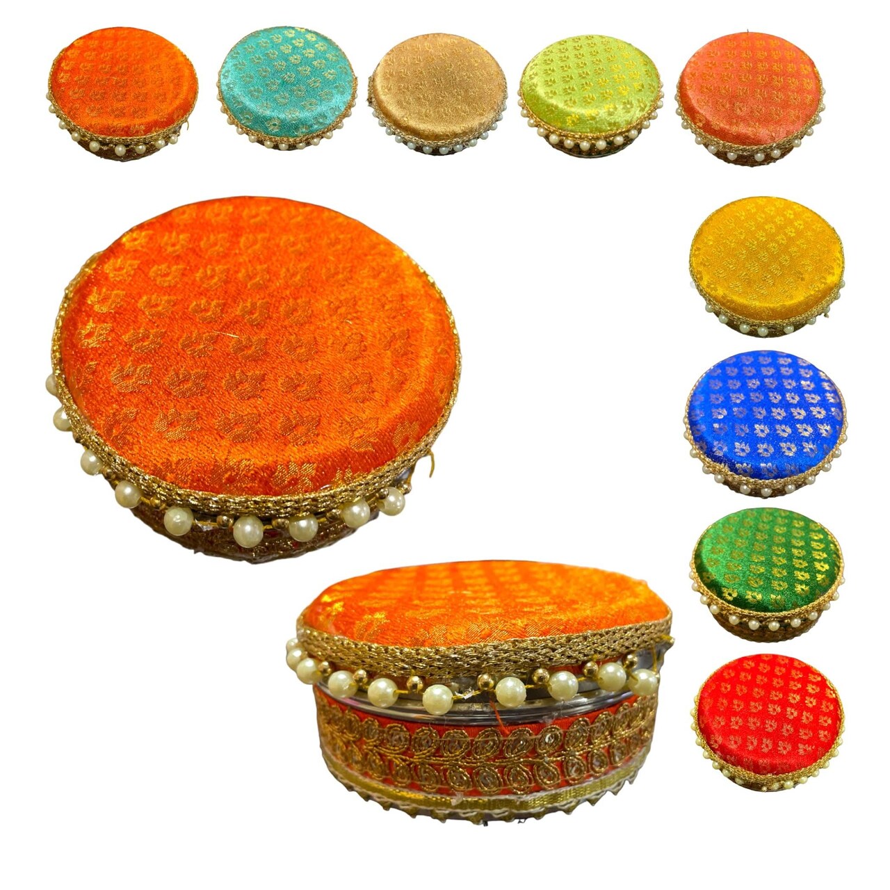 4 Ct Steel Ladoo Box 250 Grams Festival Special Stainless Steel Sweets Gift Box Perfect for Holi Diwali Rakhi Housewarmings Mithaai Desert Box